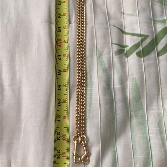 Coach Caviar Quilted Wallet on Chain Crossbody - Picture 8 of 16